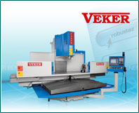 Fresadora Vertical CNC - Veker