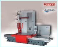 CNC Horizontal Boring Machines HBM-5T - VEKER CHALLENGER