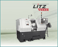 Torno CNC de Barramento Paralelo - LITZ VEKER