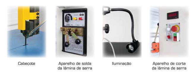 BENER - Serra de Fita Horizontal - kv-40 - SBS-1018S - SBS 1335S - ACRA